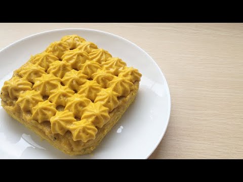 素材の甘みだけ♡かぼちゃとナッツの蒸しケーキ（グルテンフリー）