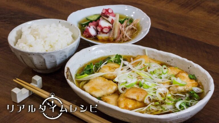 15分で2品PART2-3日目｜「たこときゅうりの酢の物」「鶏むね肉の南蛮漬け」を高橋善郎さん（料理研究家）が実演♪