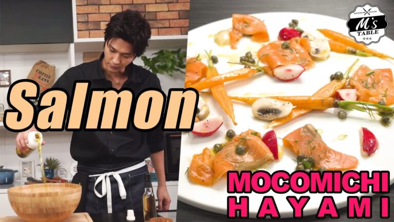 #21 スモークサーモンとディルのマリネサラダ〜Smoked salmon and dill salad〜