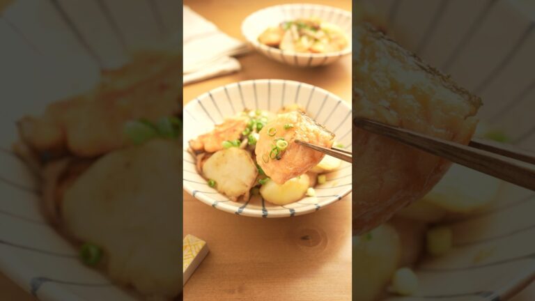 美味しすぎてハイタッチした『鮭じゃが炒め』 #簡単レシピ #簡単ごはん #晩ごはん