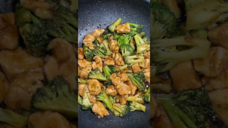 鶏もも肉とブロッコリーのオイスター炒め🥦Torimomoniku to burokkorī no oisutā itame