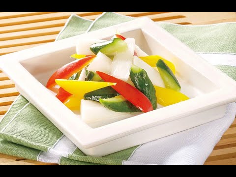 彩り野菜の白だし浅漬け