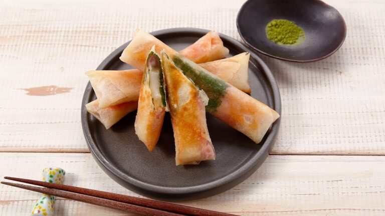 おつまみにぴったり！もちーズ★ベーコン春巻き