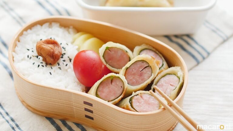 【作り置き】餃子の皮でパリパリに！ ウインナーの 大葉 巻き のレシピ 作り方