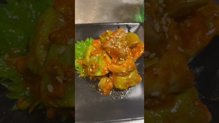 ショート動画【アボカドキムチ】 #shorts #ショート ＃韓国#koria ＃キムチ#アボカド＃アボカドキムチ