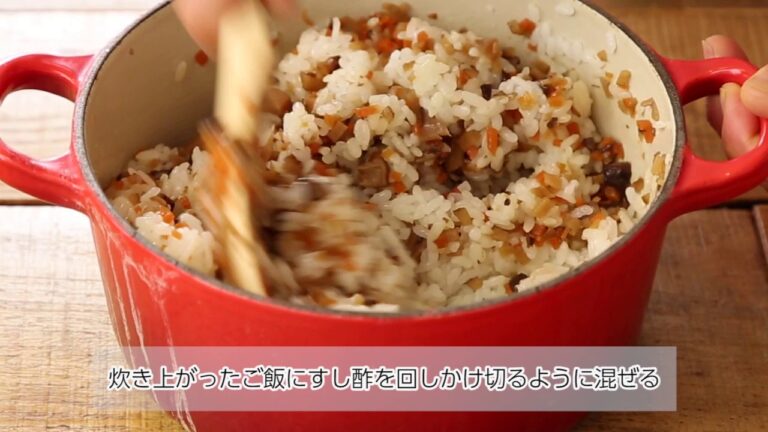 明日を夢見るレシピ　野菜たっぷりいなり寿司