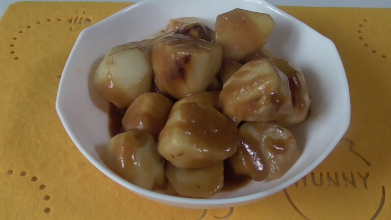 絶品・里芋の味噌煮