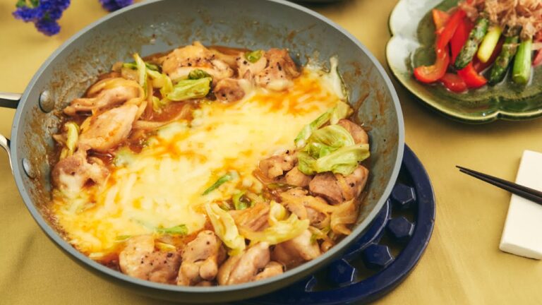タレだけで本格！鶏肉とキャベツのコチュジャン炒め