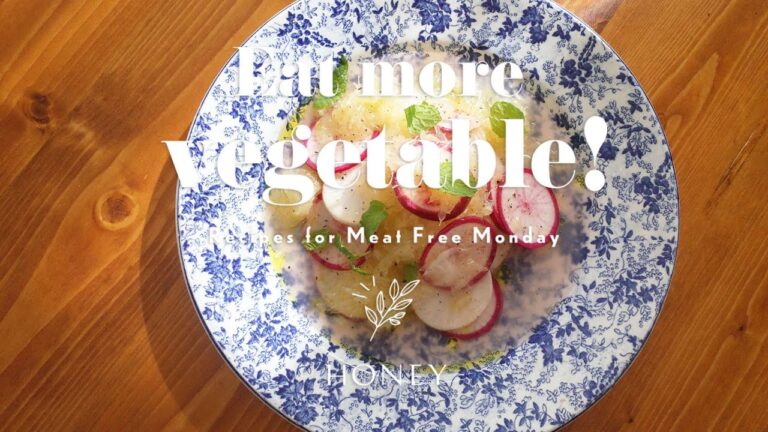 【Eat more vegetable! -Meat Free Monday-】Vol.14 かぶとグレープフルーツのカルパッチョ