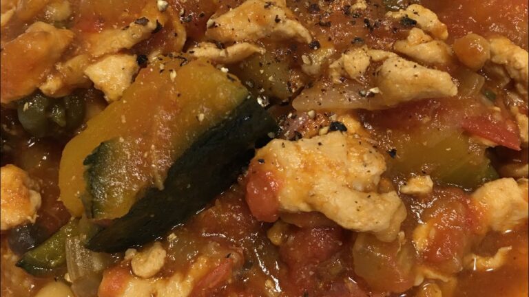 鶏肉入りラタトゥユ