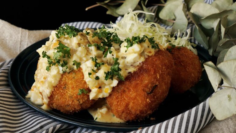 【アツアツをはふはふ♡】タルタルたっぷりぷりっと海老カツ🍤