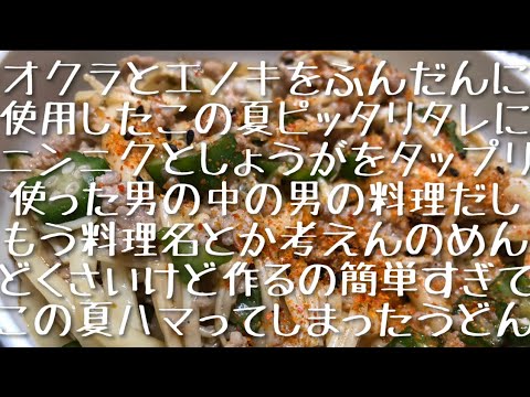 【スタミナ】スタミナうどんとでも名付けようか