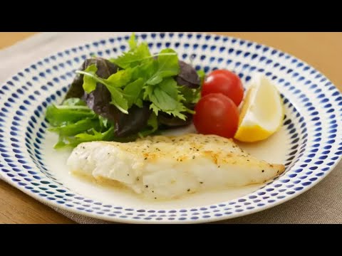 白身魚（かれい）のムニエル