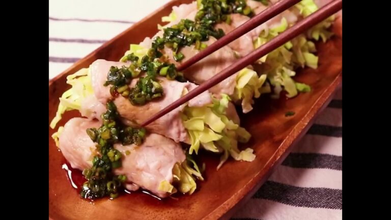 調理時間１０分、簡単！！肉巻きキャベツ