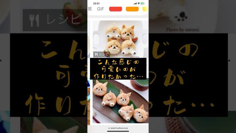 【柴犬いなり寿司】こんなはずじゃなかった…『大失敗』#shorts は #料理 #アレンジ #ぶさかわ