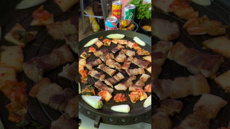 3000円で食べ飲み放題！コスパ最強サムギョプサル🐷🇰🇷