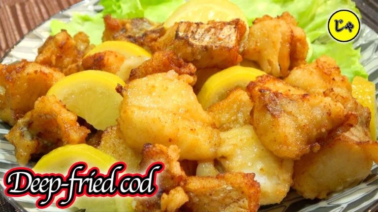 サクッ！フワッ！超美味しい【タラの唐揚げ】お酒にもご飯にも☆
