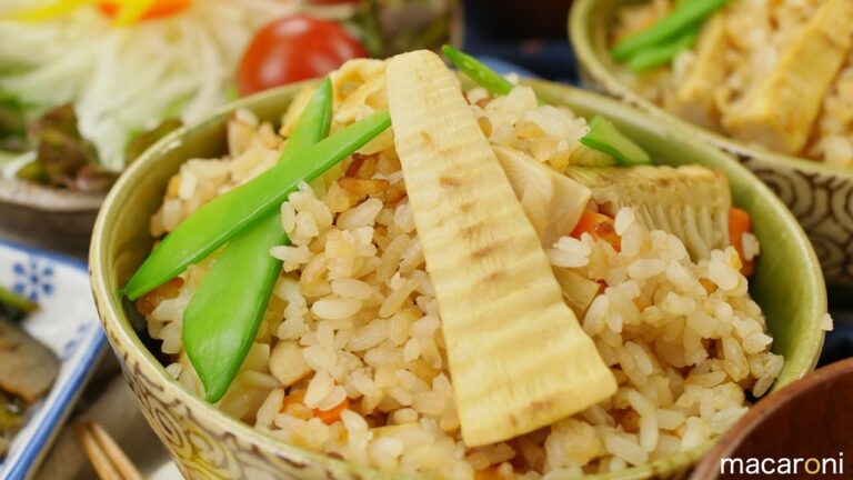 ほっこり香ばし！「焼きたけのこ炊き込みご飯」のレシピ・作り方