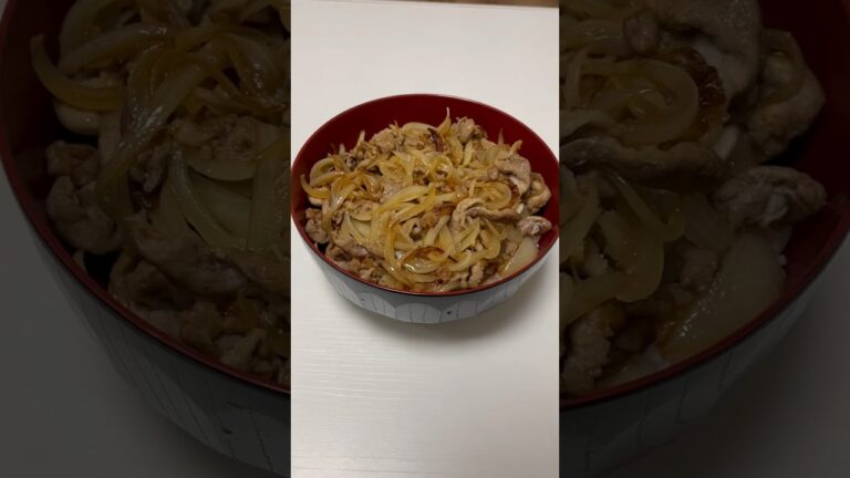 豚肉と玉ねぎの甘辛炒め