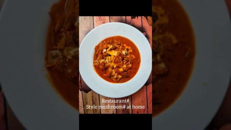 restaurant#style mushroom#at home#only in30 minutes 😊😊