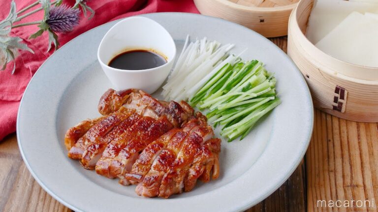 【鶏もも肉の北京ダック風】鶏もも肉と春巻きの皮で！タレも手作り♪簡単アレンジレシピ｜macaroni（マカロニ）