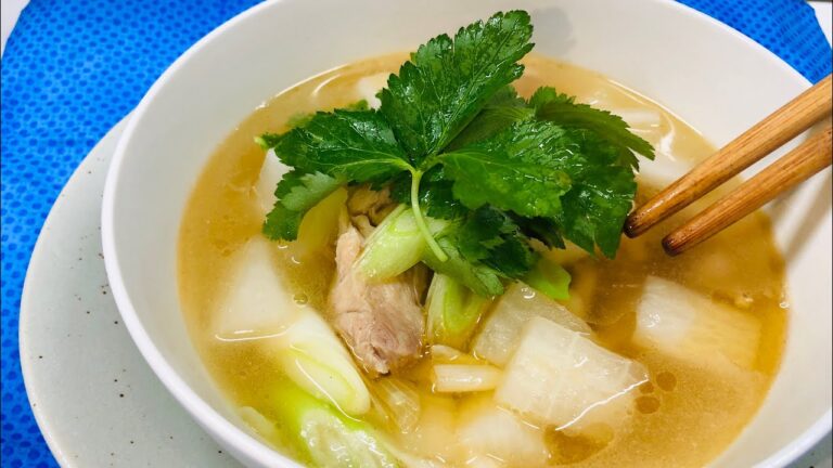 (2-8)鶏肉と大根のスープ(닭고기 무우국)