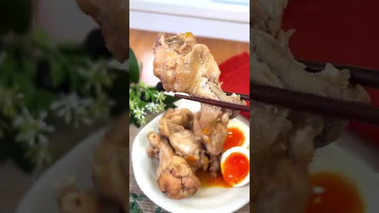 【炊飯器で1発！ポン酢で手羽元のさっぱり煮】