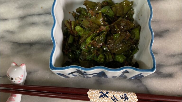 ししとう辛子の佃煮ご飯のおともShishi Chili Pepper Tsukudani