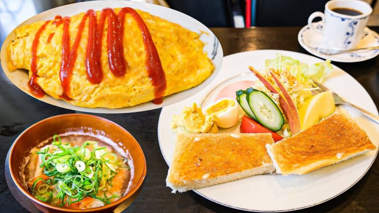 【兵庫の老舗純喫茶】早朝モーニングと昔ながらのオムライス
