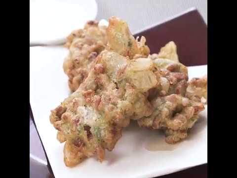 紅生姜や青のりで風味良く 納豆のかき揚げ ｜ moguna[モグナ]