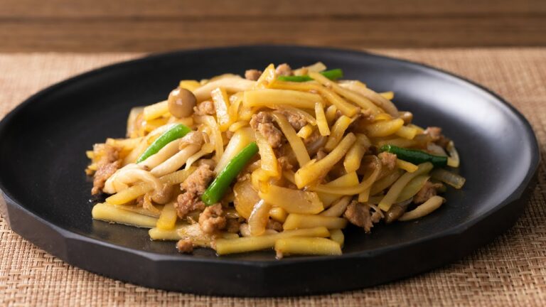 【生活クラブ】10分で出来るじゃがいものそぼろ炒めの作り方　簡単ボリューム満点レシピを公開！