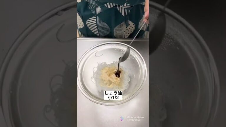 レンチンのみ！簡単春雨サラダ