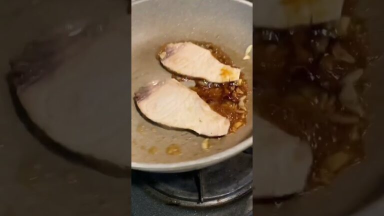 肉と勘違いする🥓めかじきのニンニク醤油