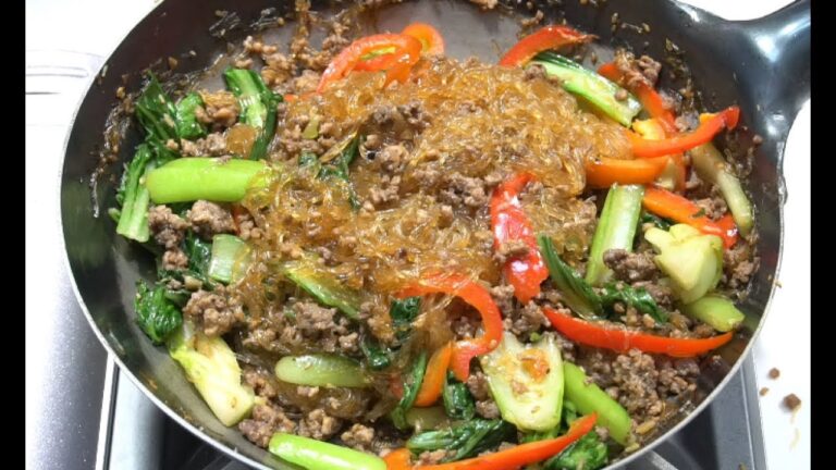 この夏、もうひとつのおすすめレシピ！　夏野菜でチャプチェ！