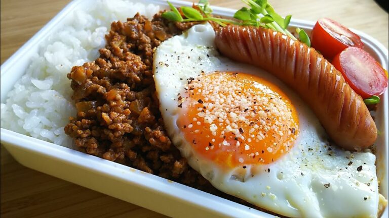 【作りおき弁当】簡単すぎるドライカレー【obento＃80】