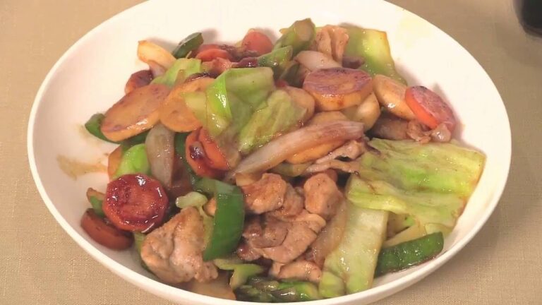 麺つゆで野菜炒め 詳細