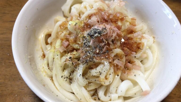 即席簡単うどんの作り方