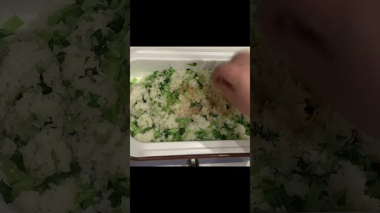高速小松菜じゃこチャーハン