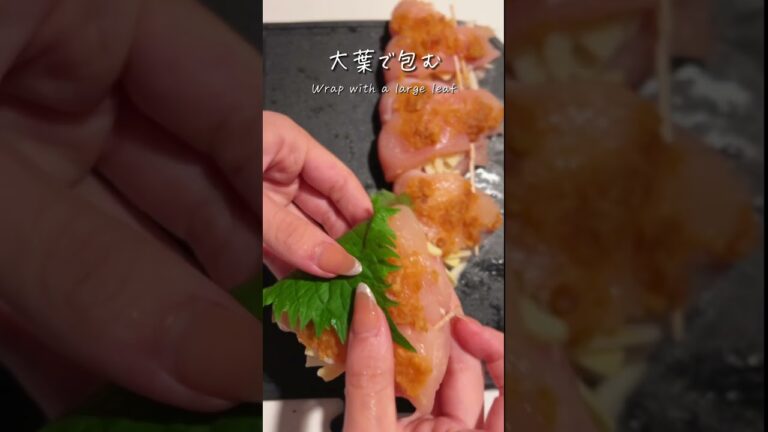 レンジでささみレシピ。 #shots #おうちごはん