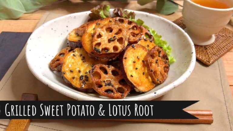 Grilled Sweet Potato & Lotus Root /さつまいもとれんこんのデリ風サラダ