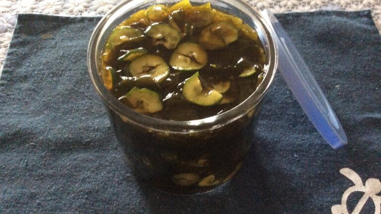 リンゴ酢 すだちで爽やかな酢の物