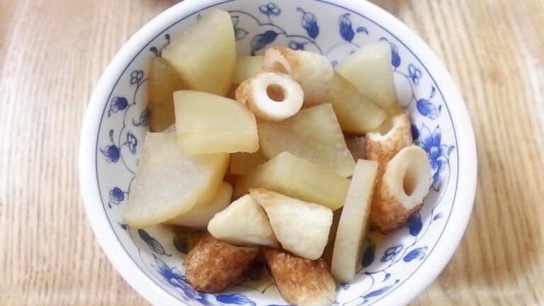 【簡単料理】ちくわと大根の煮物