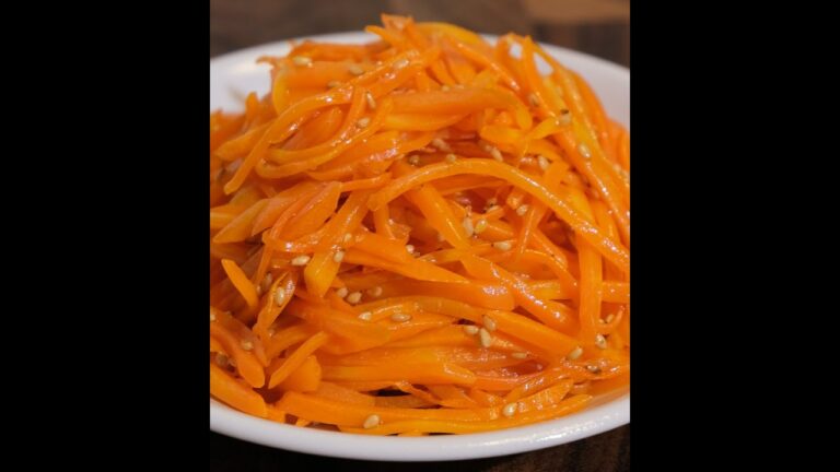 めっちゃ簡単でめっちゃ美味しいおかず ナムル | にんじんナムル #Shorts
