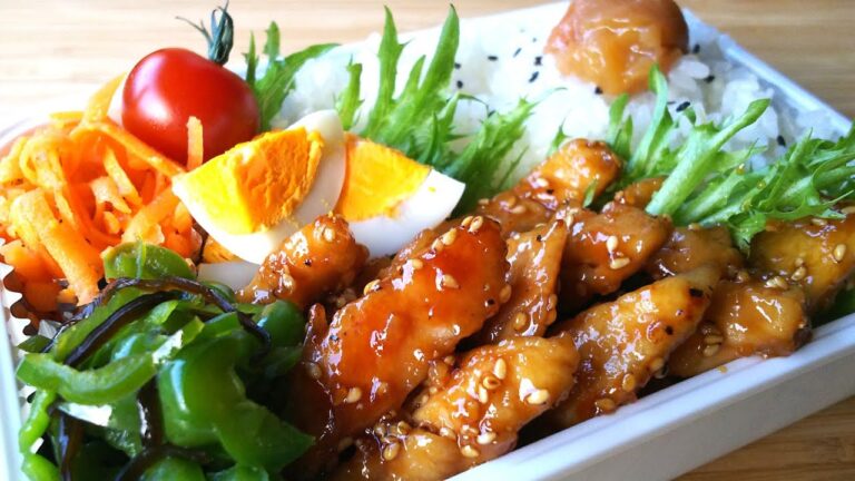 【料理動画】子供に大好評♪鶏むね肉の甘辛チキンスティック【お弁当作り】obento＃50