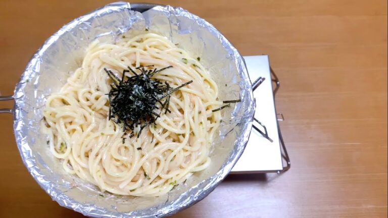 大盛り！和風たらこパスタ