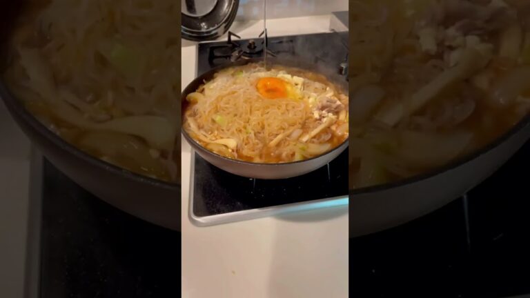 【ダイエット飯】 しらたきの使い道に困ったらやってみてー🍝 #shorts