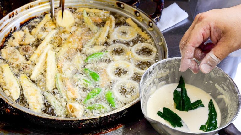 超絶天ぷらカツ丼ラッシュ！注文が殺到する素朴な大衆うどん蕎麦屋の１日丨Japanese Noodles Udon Soba