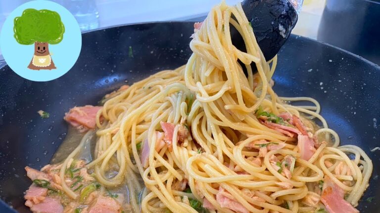 【ツナベーコンパスタ】ワンパンで手軽｜やみつきになる