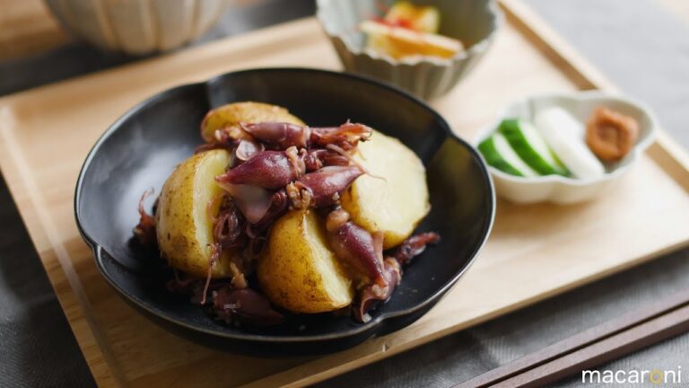 まるで 塩辛！ ホタルイカの 新じゃが バター 炒め のレシピ 作り方