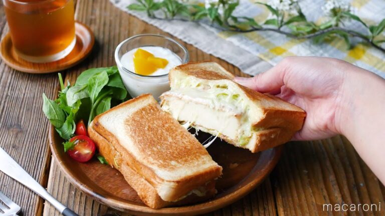 まるでカツサンド？厚揚げホットサンド